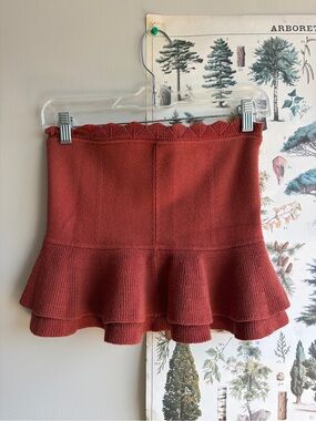 Club Monaco Knit Strapless Tube Top Small